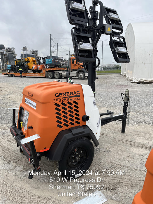 2024 Generac MLT2 Diesel, Flex Switch 120V Input, Powerzone Controller, 
(4) 320W LED Lights, 4kW Generator, 39.9 Gal Fuel Tank, 2" Ball, T3