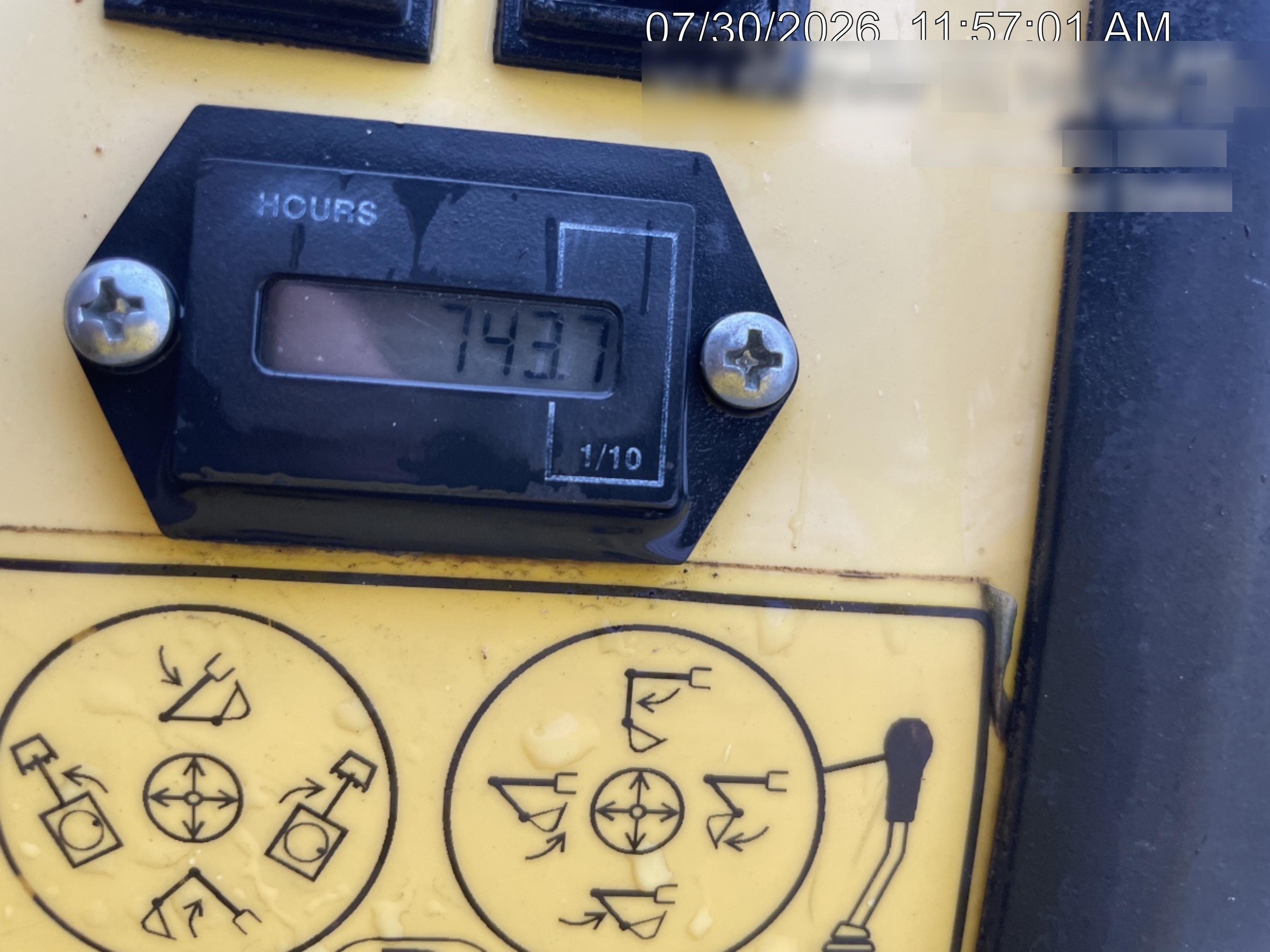 2017 Wacker Neuson 803 Wacker Neuson 803 Mini - Canopy Base/12" Bucket