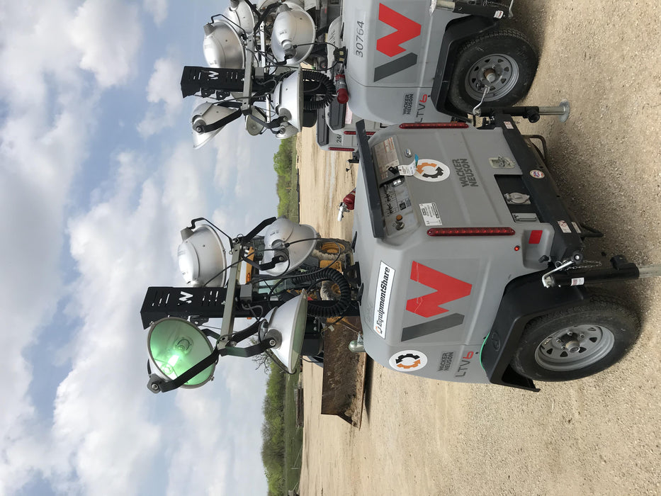 2019 Wacker Neuson LTV6K-MH Power mast, 1100W MH, Fuel Sensors, Wiring Harness