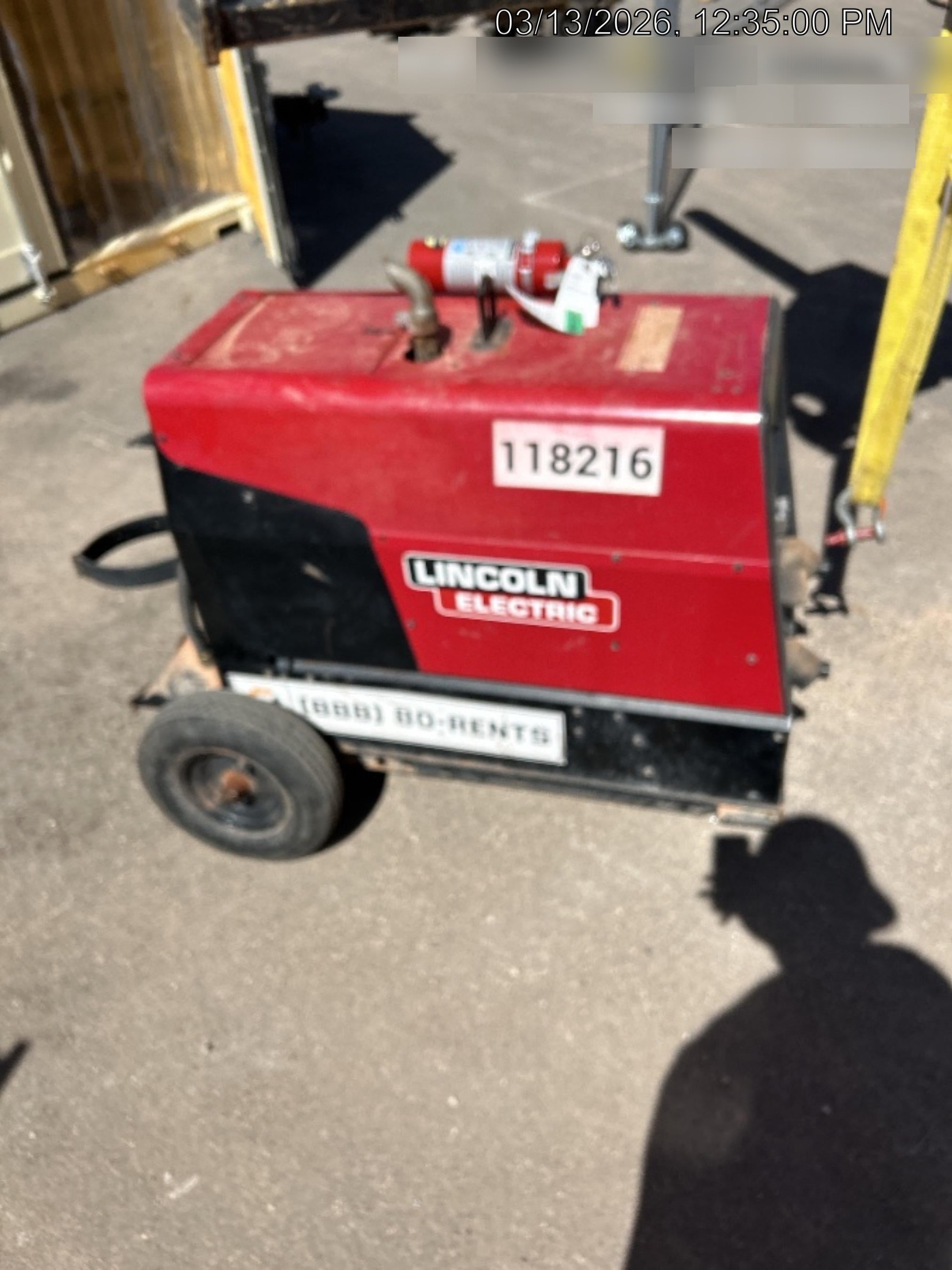 2020 Lincoln Electric Ranger 305 LPG Kohler Engine, One-Pak