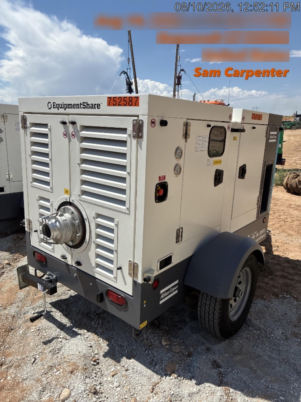 2026 ATLAS COPCO PAC F66 KD-S