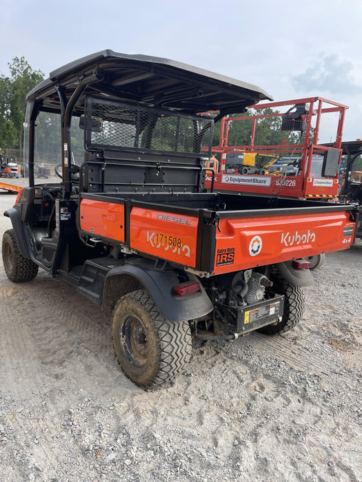2021 Kubota RTV-X1140W-H Plastic Canopy, Windshield Acrylic Clear, LED Strobe Light, Wire Harness Kit, Back up Alarm