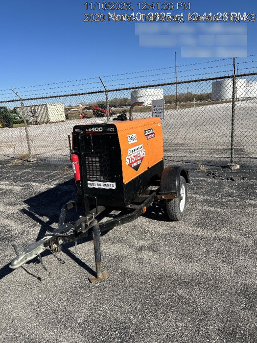 2023 Lincoln Electric LE400 Kubota V1505, Trlr, Cable Rack, Light Kit, ES Decals, T3