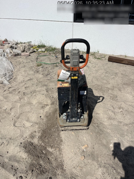 2023 Multiquip MVH158 Honda GX200, 17" Plate, Gas