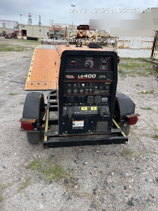 2022 Lincoln Electric LE400 Kubota V1505, Trlr, Cable Rack, Light Kit, ES Decals, T3