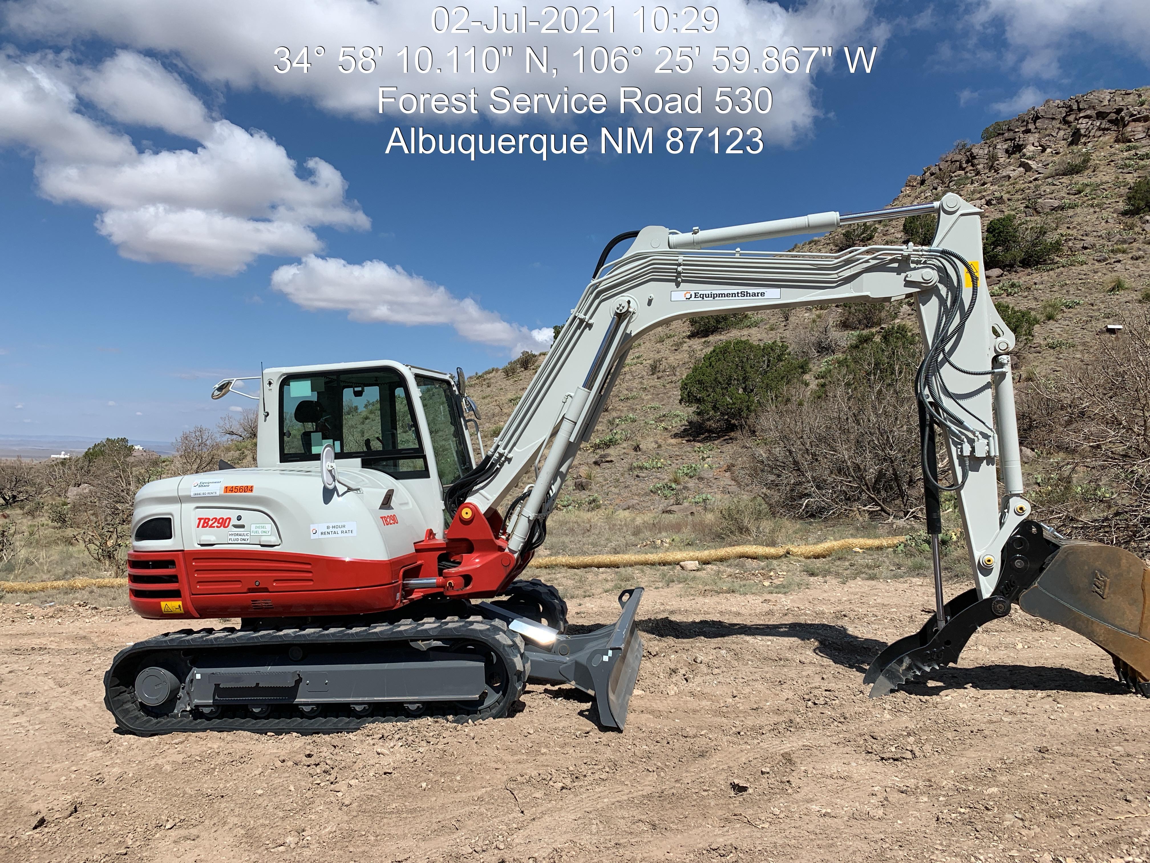 2021 TAKEUCHI TB290C