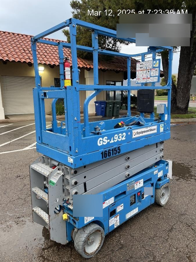 2021 Genie GS-1932 Electric Drive, Sld NM Tires, DBcns, EST