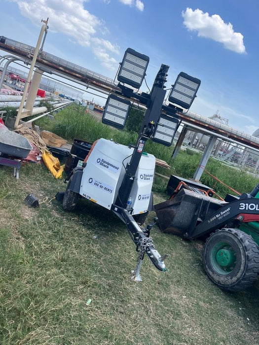 2025 Generac MLTS-4 Diesel, Mitsubishi L2E, 7.1 hp @1800 rpm, Flex Switch 120V Input, Powerzone Controller, (4) 320W LED Lights, 4kW Generator, 39.9 Gal Fuel Tank, 2" Ball, ES Decals