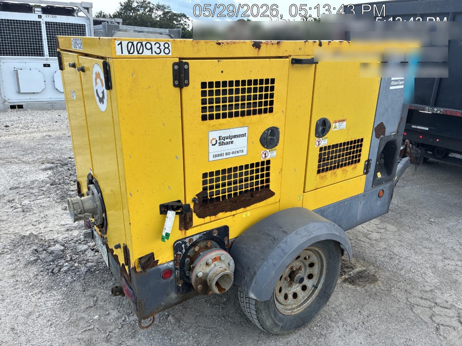 2020 ATLAS COPCO PAS 100 HF CS Enclosed