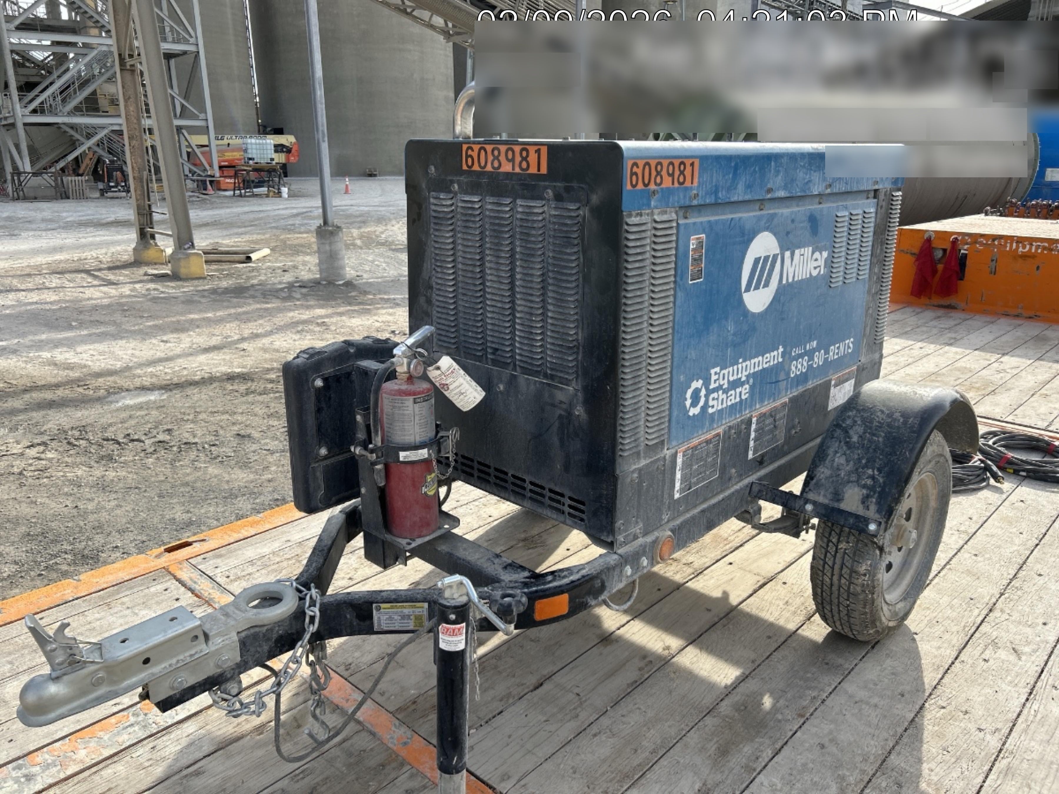 2025 MILLER ELECTRIC BIG BLUE 400