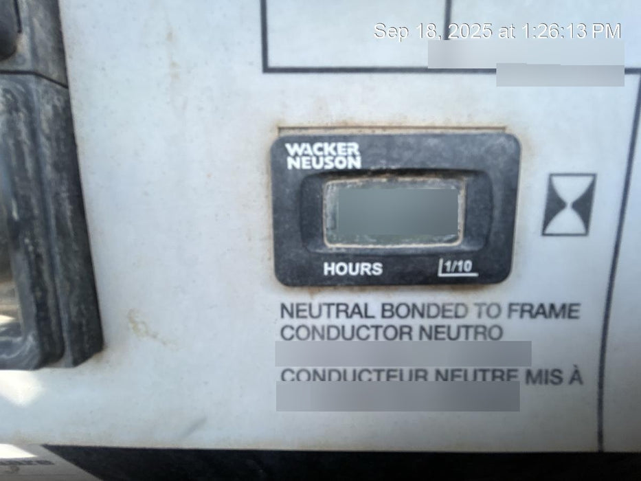 2018 Wacker Neuson LTV6L-MH Wacker Neuson LTV6L Towable Light Tower