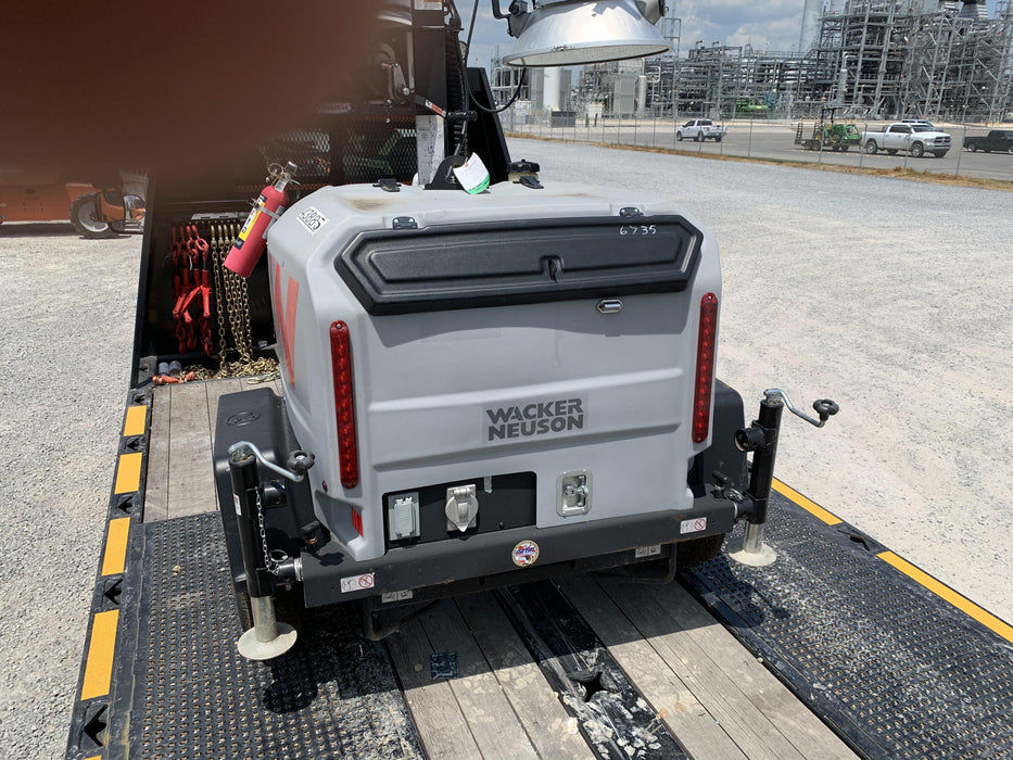 2019 Wacker Neuson LTV6L-MH Wacker Neuson LTV6L Mobile Light Tower w/Fuel Level Sensor Installed