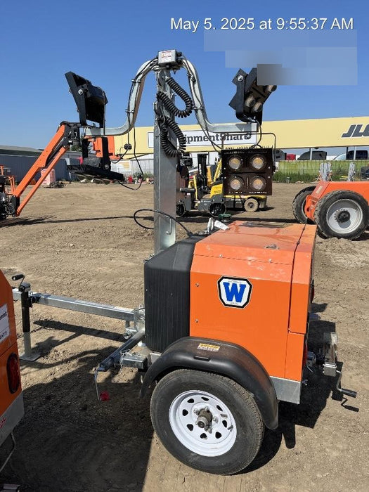 2024 Wanco WLTT-4MM4K Diesel, Deep Sea Controller, Shore Power Plug, Auto Start, (4) 350W LED Floodlights, 4kW Generator, 60 Gal Fuel Tank, 2" Ball, T3