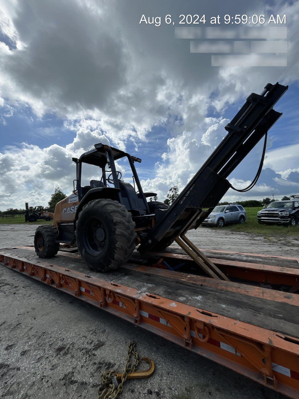2018 CASE 586H