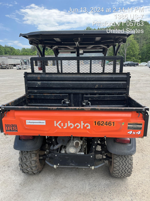 2021 Kubota RTV-X1140W-H Plastic Canopy, Windshield Acrylic Clear, LED Strobe Light, Wire Harness Kit, Back up Alarm