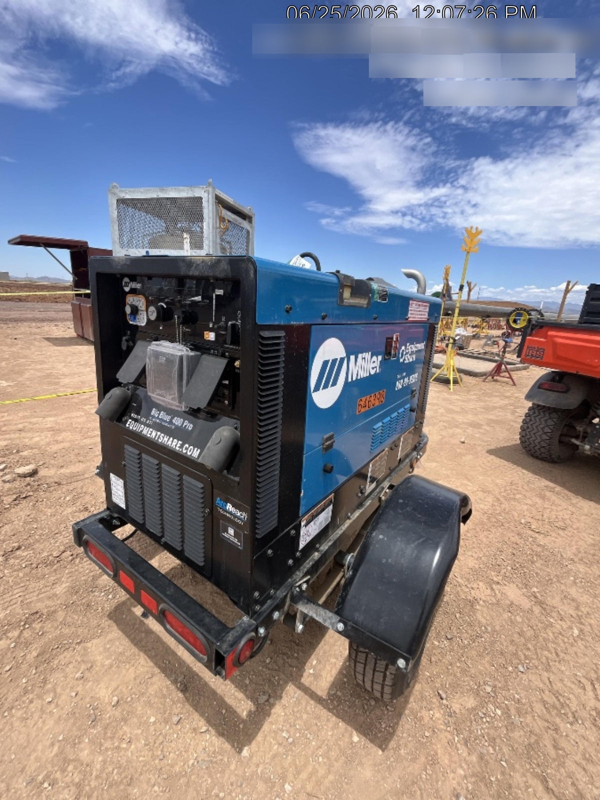 2026 MILLER ELECTRIC BIG BLUE 400