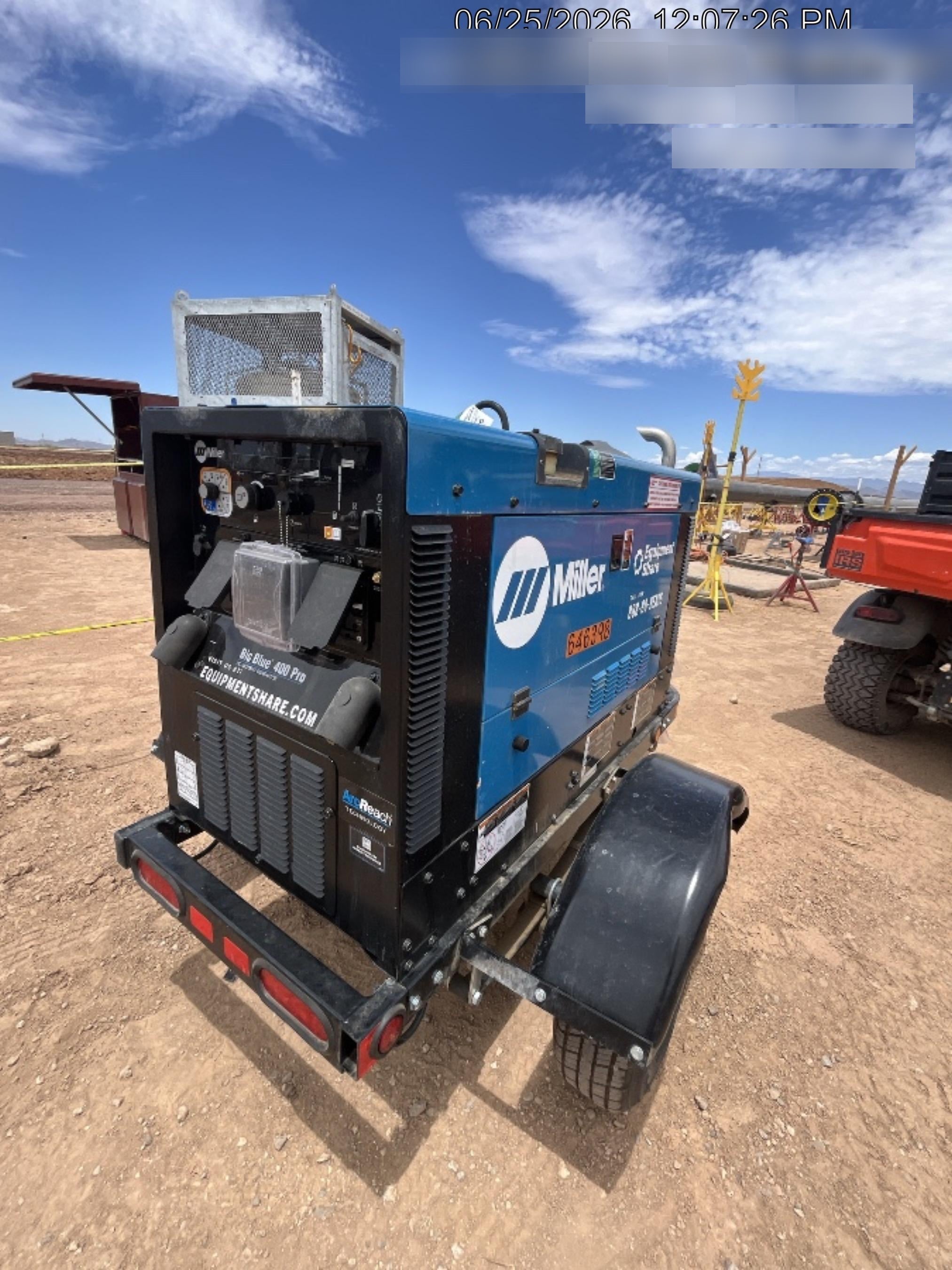 2026 MILLER ELECTRIC BIG BLUE 400