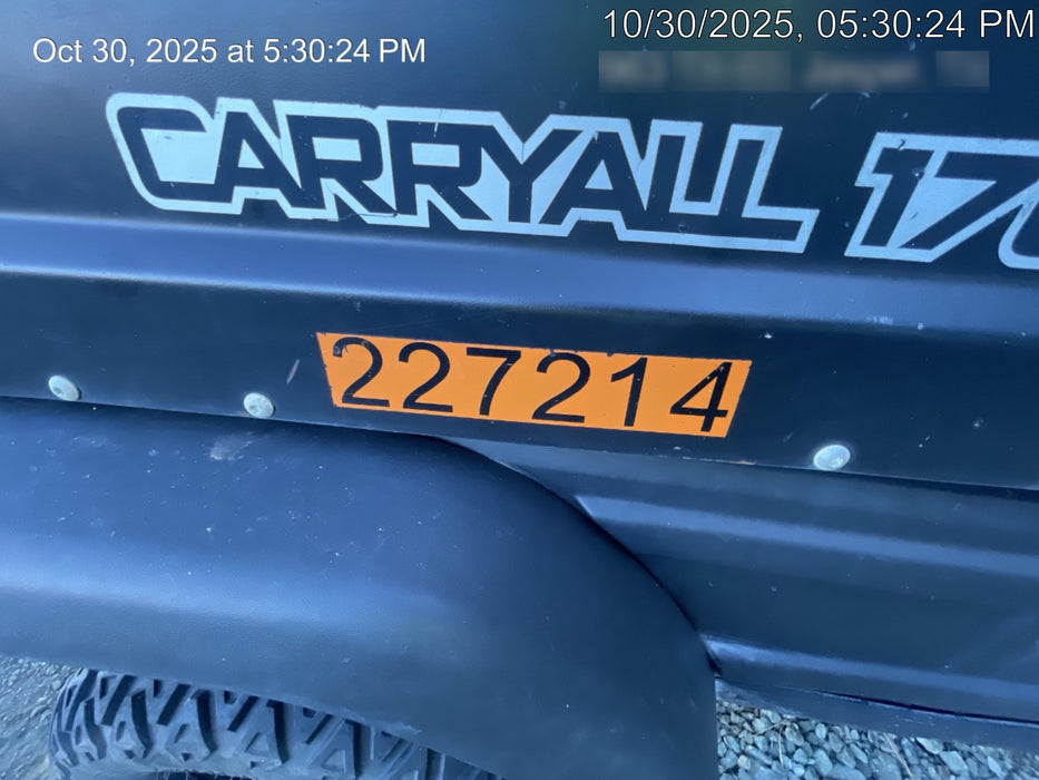 2022 Club Car CA1700D Canopy, Diesel, 4 Passenger