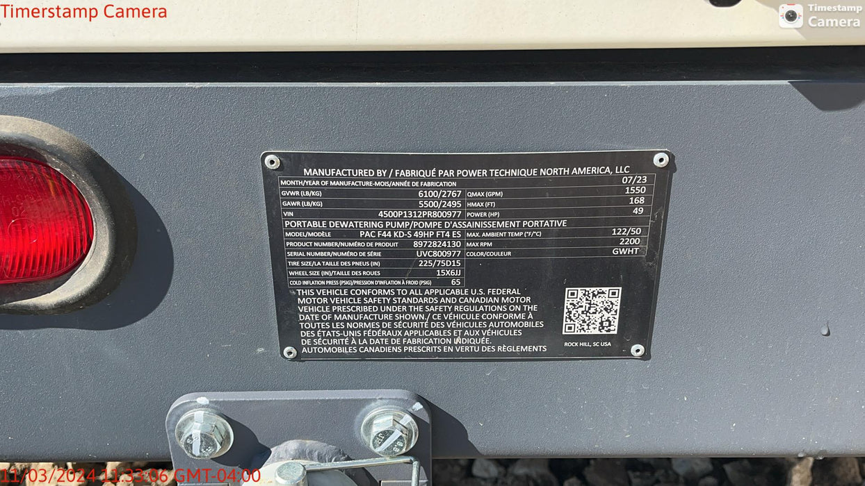 2023 ATLAS COPCO PAC F44 KD-S