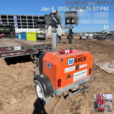 2023 Wanco WLTT-4MM4K Diesel, Deep Sea Controller, Shore Power Plug, Auto Start, (4) 350W LED Floodlights, 4kW Generator, 60 Gal Fuel Tank, 2" Ball, T3