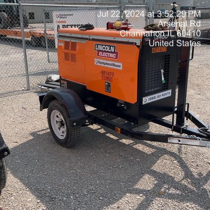 2024 Lincoln Electric LE400 Kubota V1505, Trlr, Cable Rack, Light Kit, ES Decals, T3