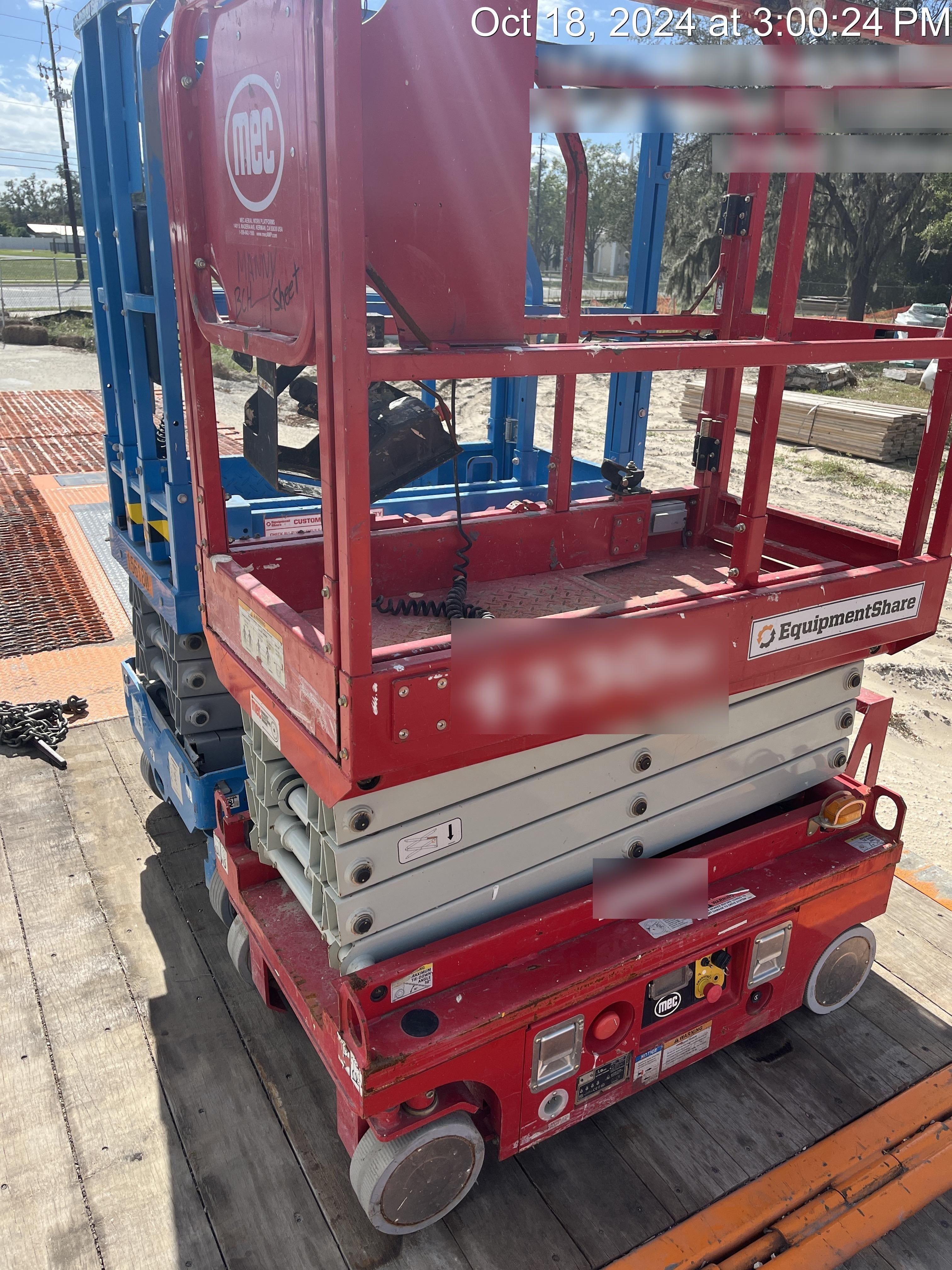 2019 MEC 1330SE Standard Options