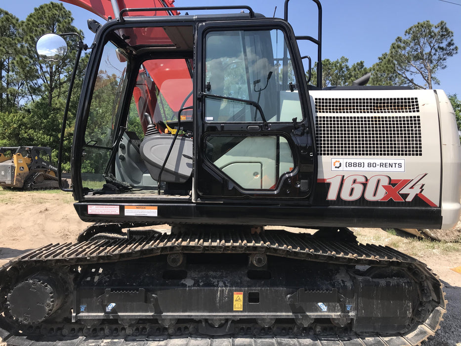 2019 Link-Belt 160X4EX EXC, 10' ARM, 23.5" 3-BAR, MFH(ICP,PJ) w/160 POSI GRAB COUPLER, 24"/36"/42" Buckets