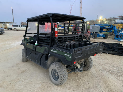 2019 Kawasaki Mule PRO-DXT Standard Options, Backup Alarm, Beacon, Plastic Hard Top, Poly Windshield, Horn Kit
