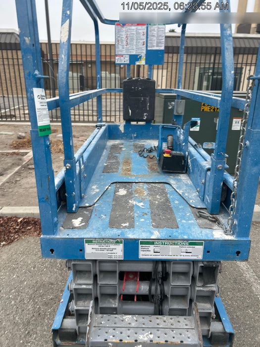 2020 Genie GS-1930 Fixed rails with chain entry gate - Pre A92.20, 800W Inverter