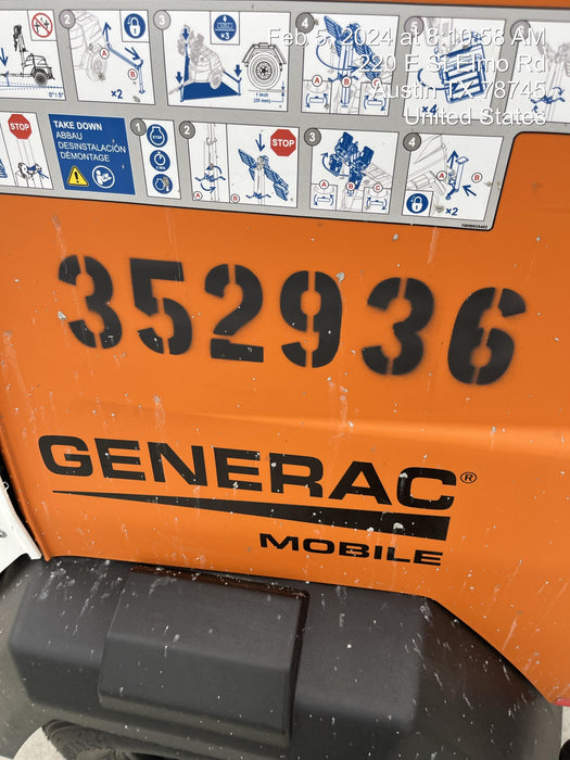 2023 Generac MLT2 Diesel, Flex Switch 120V Input, Powerzone Controller, (4) 320W LED Lights, 4kW Generator, 39.9 Gal Fuel Tank, 2" Ball, T3