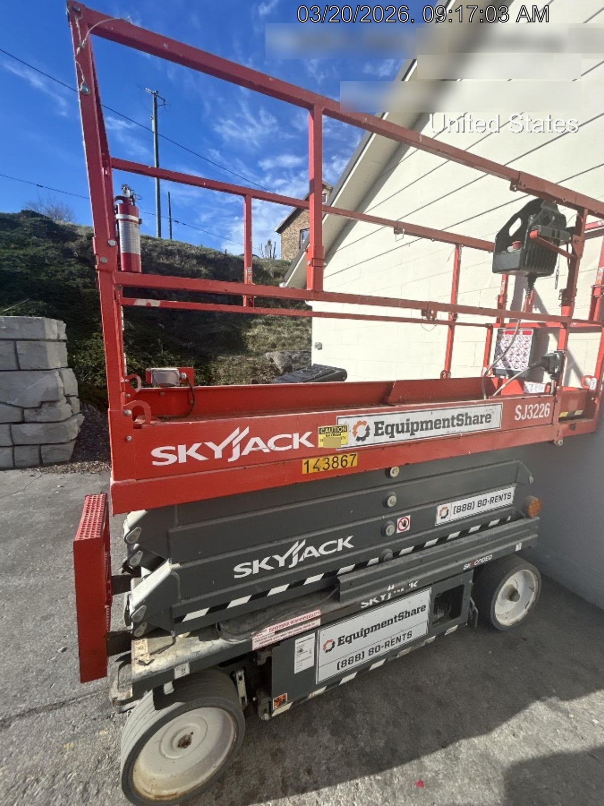 2021 SKYJACK SJ3226