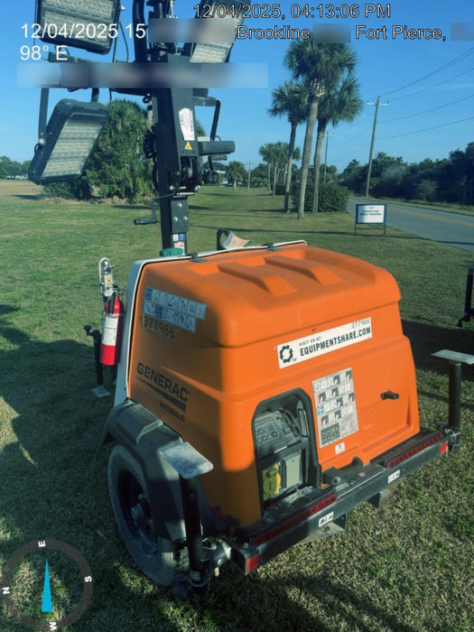 2023 Generac MLT2 Diesel, Flex Switch 120V Input, Powerzone Controller, 
(4) 320W LED Lights, 4kW Generator, 39.9 Gal Fuel Tank, 2" Ball, T3