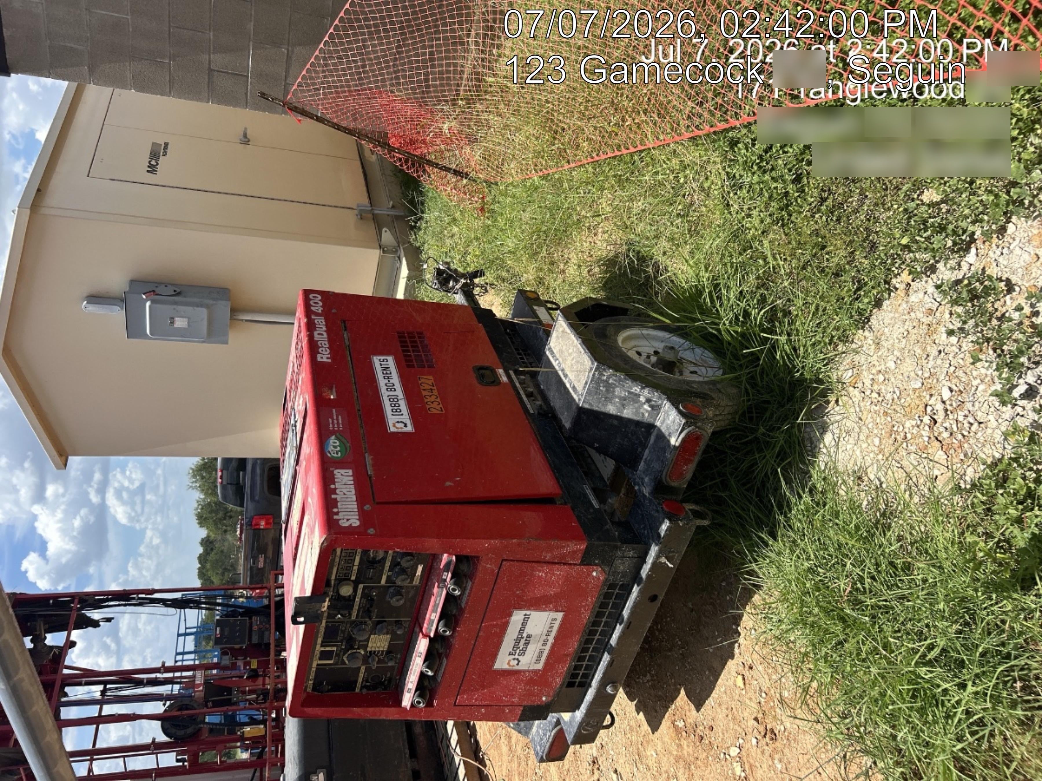 2022 Shindaiwa DGW400MDL Kubota D902 Engine, 23 HP, Dual Op Welder, Wire, Arc, Droop Stick, Tig, and CC Stick Functionality, Simulphase, 3 Phase and 1 Phase Gen Output, Single Axle NB Trlr, Slr Trckl Chrg 12V 12W, Fire Ext