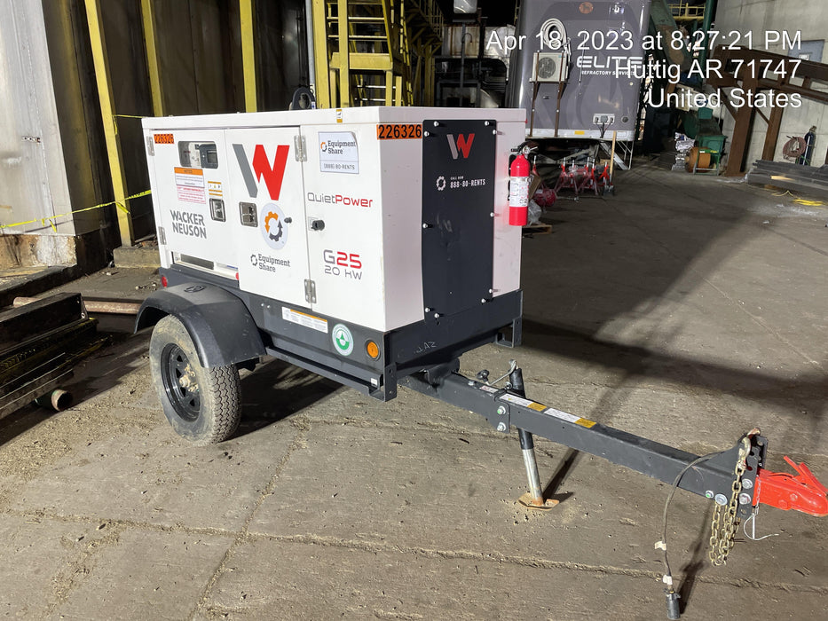 2022 WACKER NEUSON G25