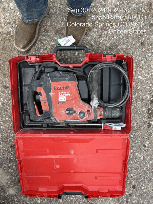 2023 HILTI TE 70-ATC/AVR