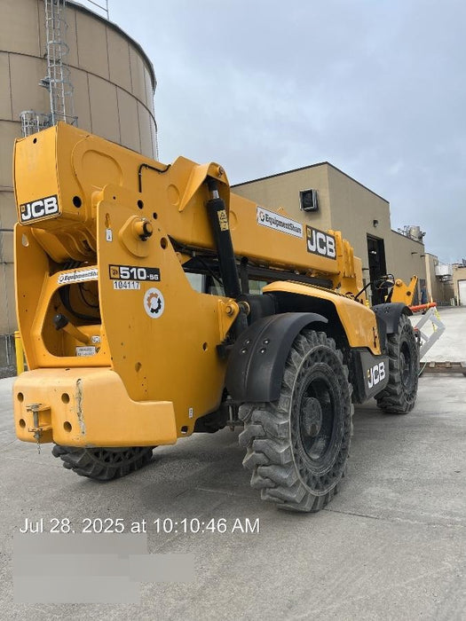 2020 JCB 510-56 Cab/Heat/Air, Solid Tires, Work Lights, Beacon, Aux Hydraulics, Back up Alarm, Lifting Eye, ES Decals