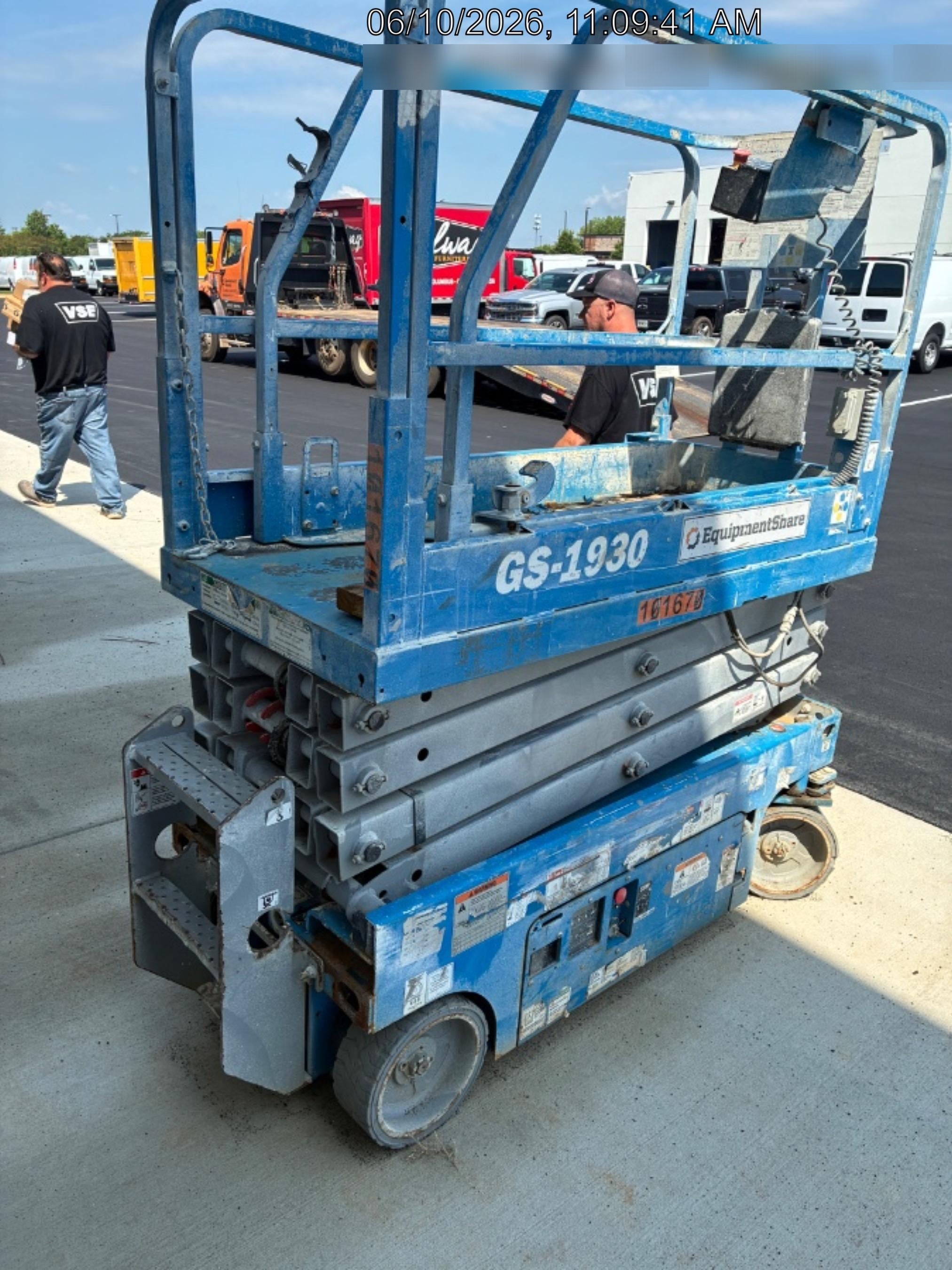 2020 Genie GS-1930 Fixed rails with chain entry gate - Pre A92.20