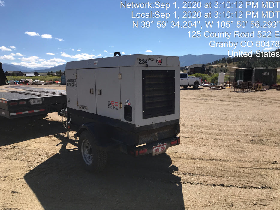 2019 WACKER NEUSON G50