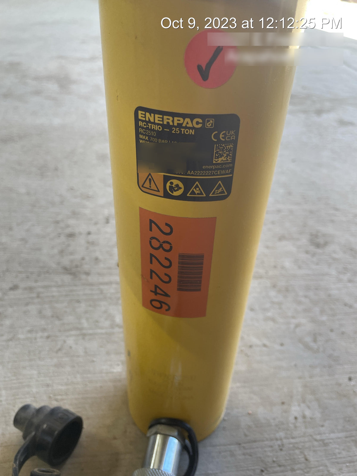 2022 ENERPAC RC2510