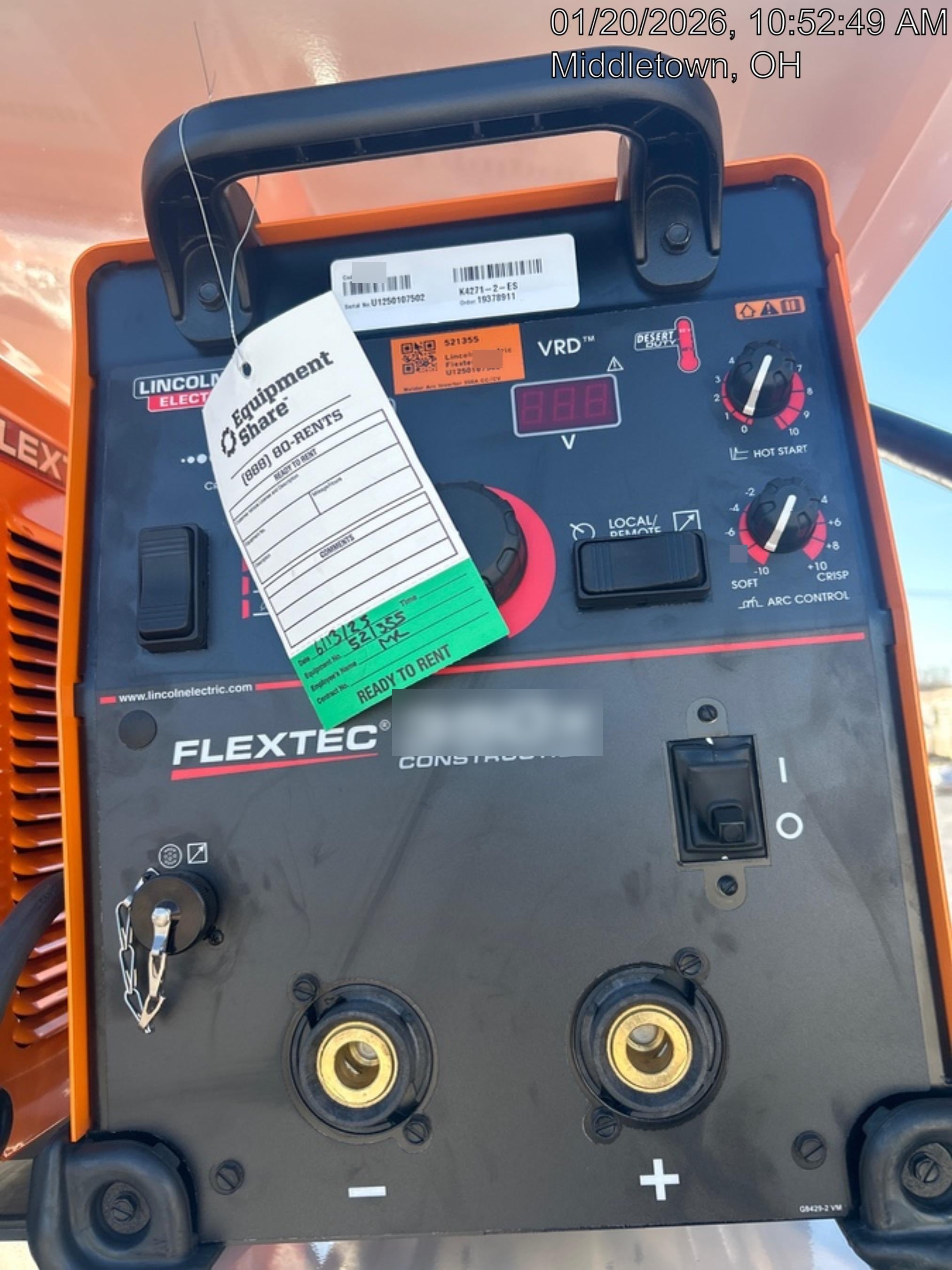 2025 LINCOLN ELECTRIC FLEXTEC 350X