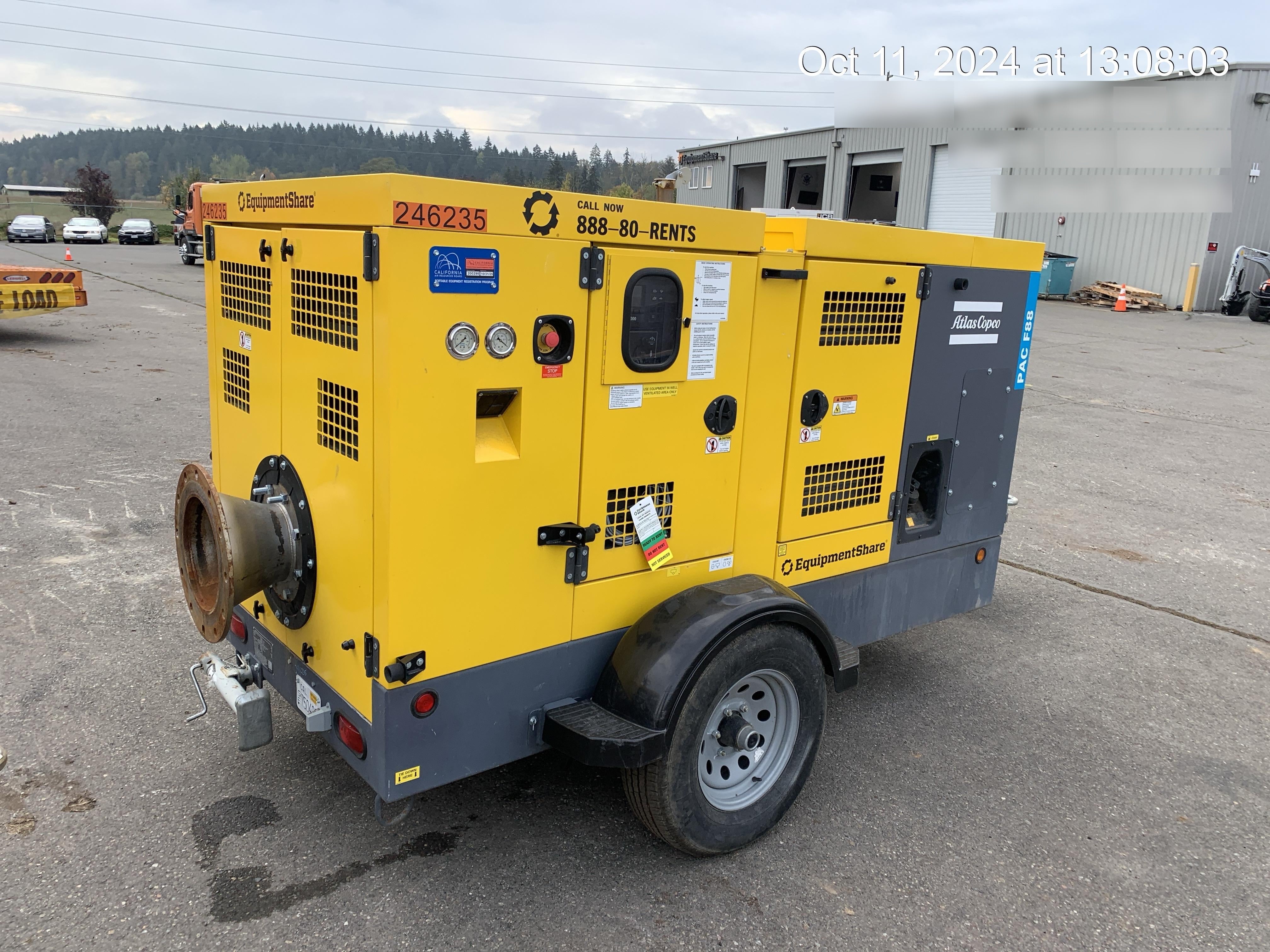 2022 ATLAS COPCO PAC F88 PD-S