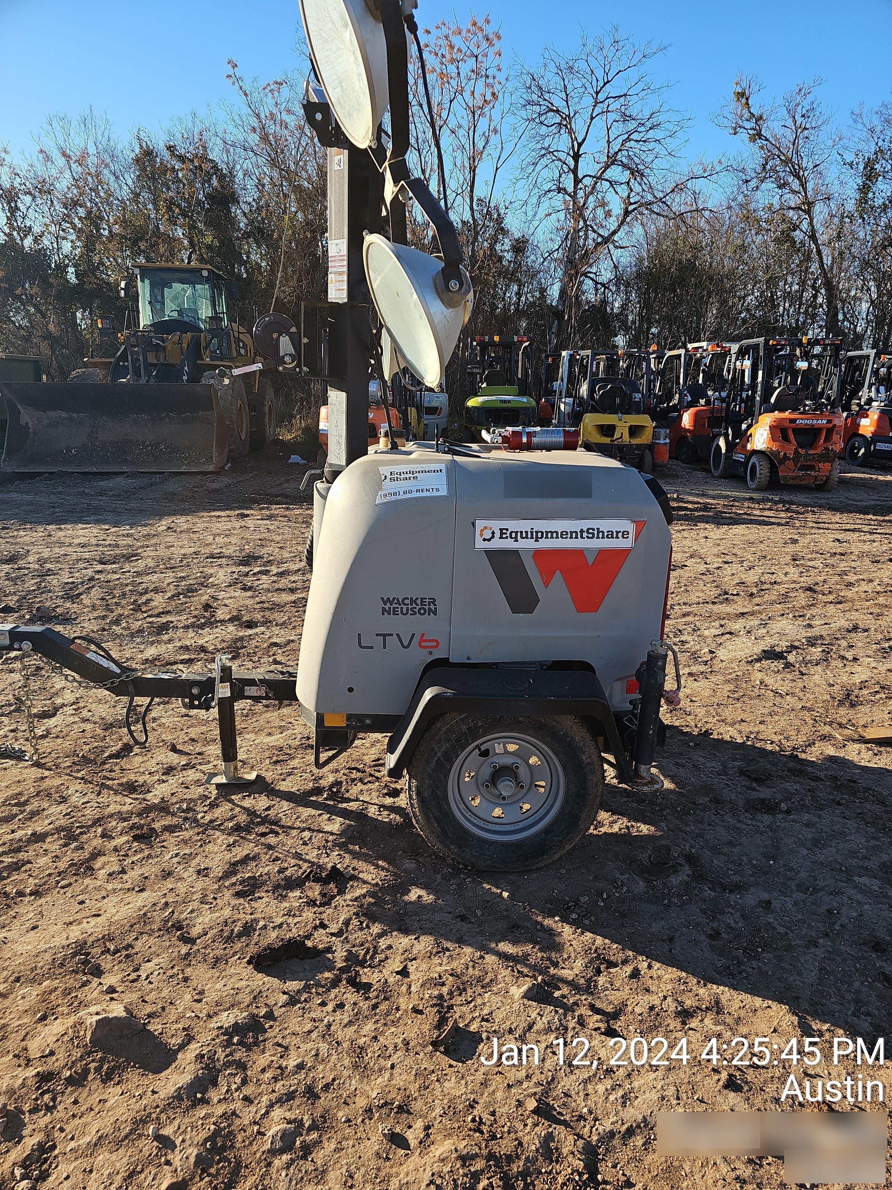 2018 Wacker Neuson LTV6L-MH Wacker Neuson LTV6K Mobile Light Tower