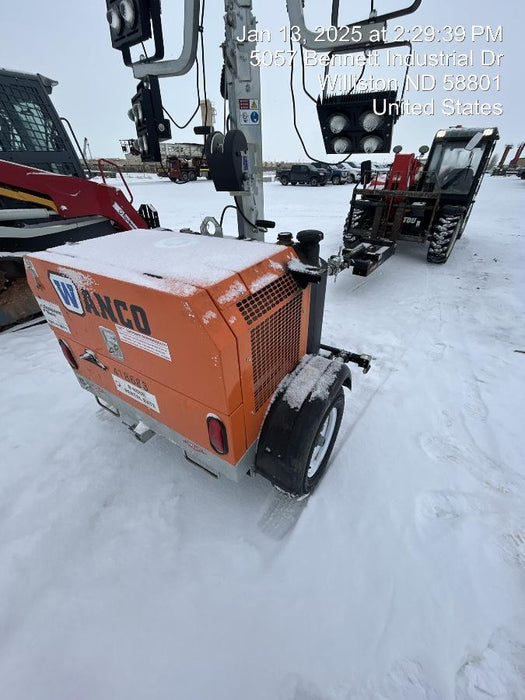 2024 Wanco WLTT-4MM4K Diesel, Deep Sea Controller, Shore Power Plug, Auto Start, (4) 350W LED Floodlights, 4kW Generator, 60 Gal Fuel Tank, 2" Ball, T3