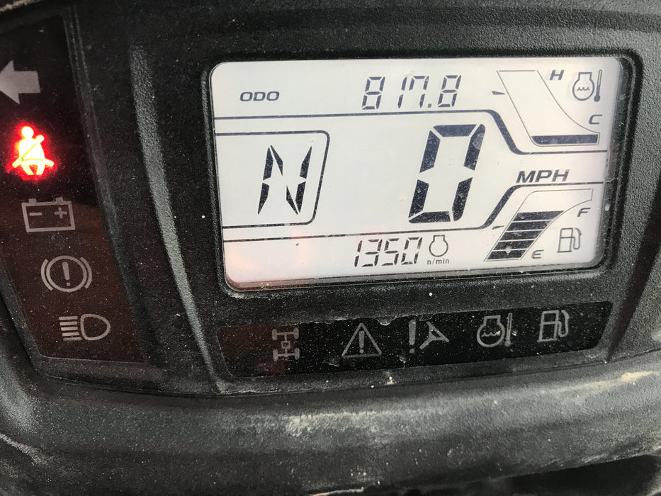 2019 Kubota RTV-XG850WL-H 4wd Utility Cart, Gas, 2 Seat, LED Strobe, Windshield Tempered Glass, Plastic Canopy, Wire Harness Kit, Backup Alarm