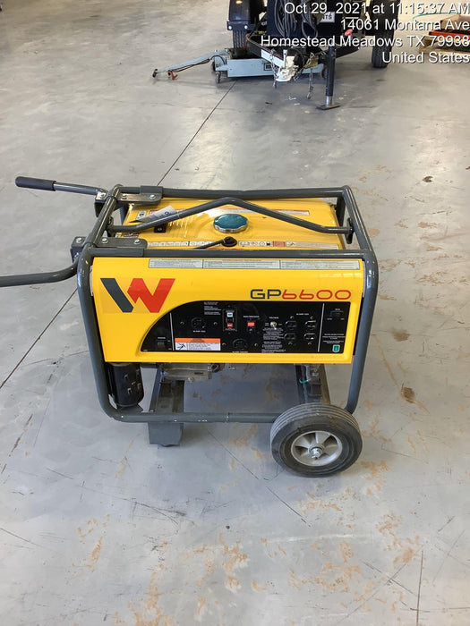 2020 WACKER NEUSON GP6600A