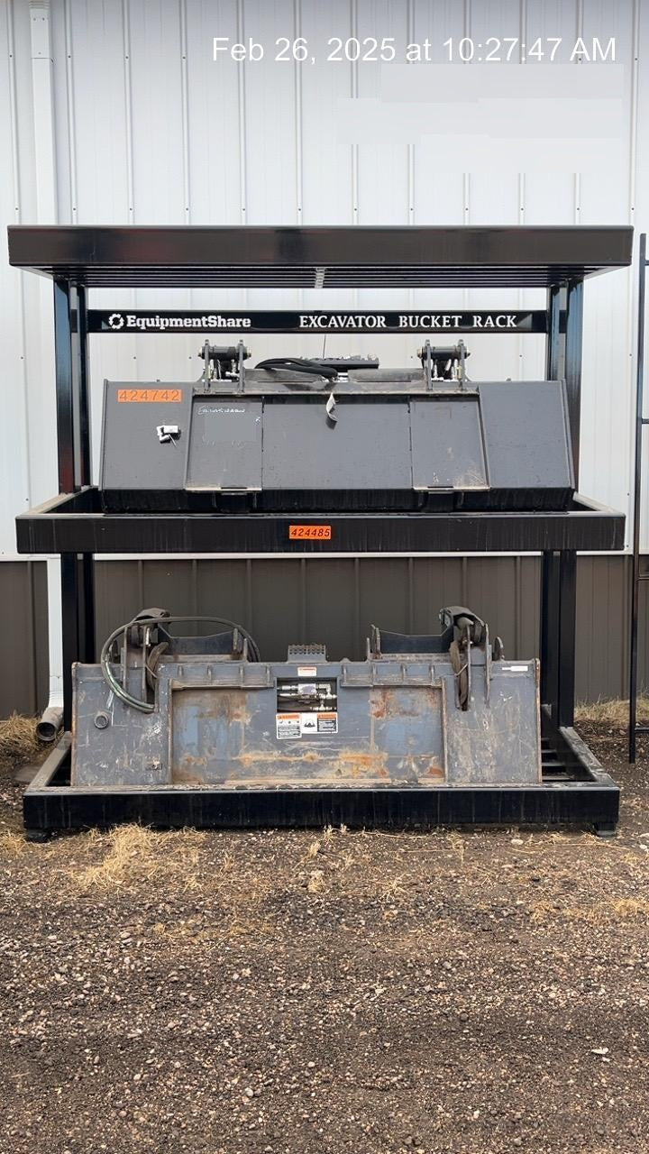 2024 FLUID POWER SUPPORT Excavator Bucket Rack