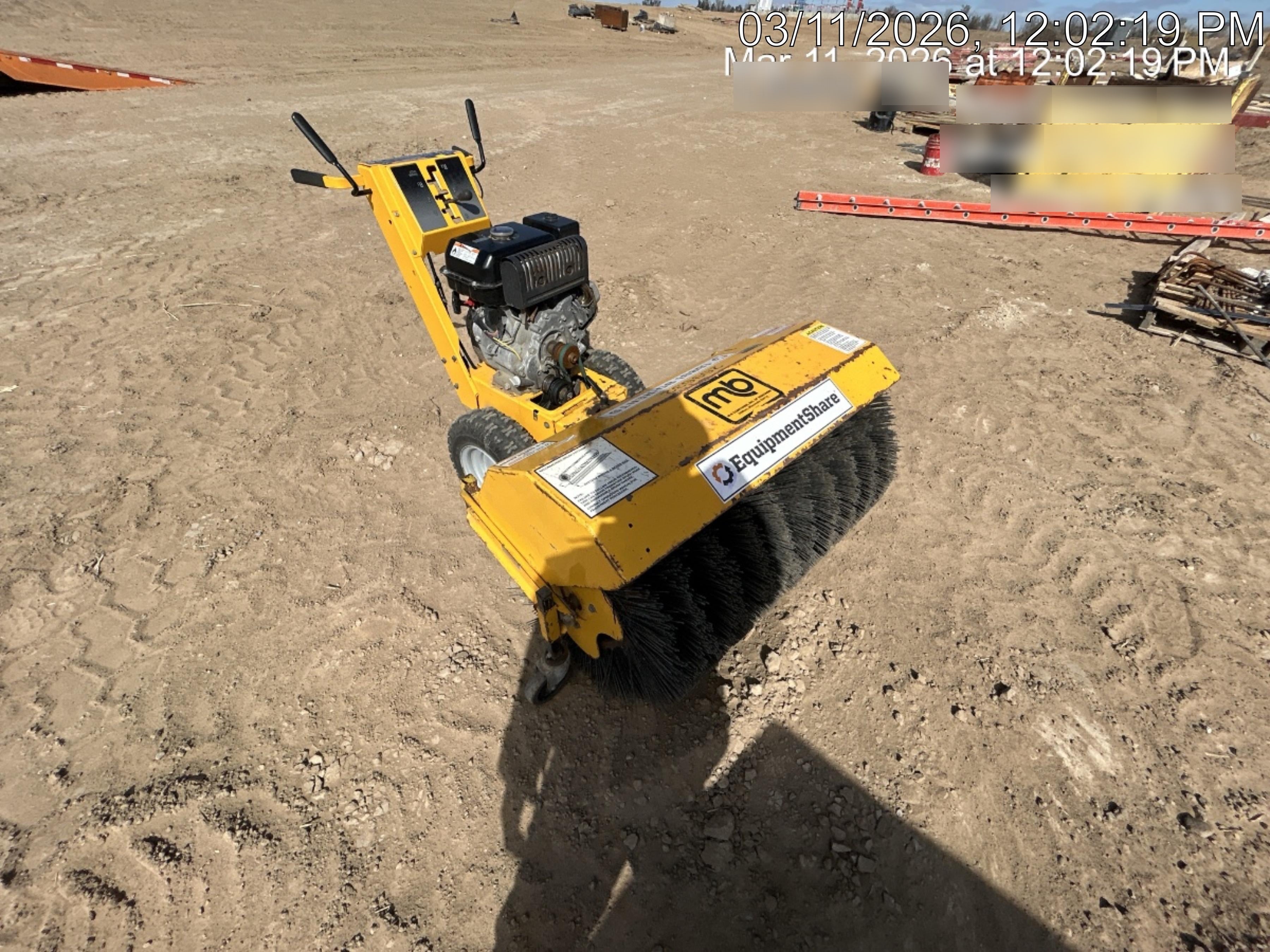 2004 M-B COMPANIES 36" Walk Behind Power Broom