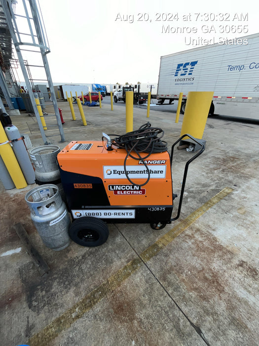 2024 Lincoln Electric Ranger 305 LPG Ranger 305 LPG (KOHLER) ONEPAK K5448-1 ES Orange