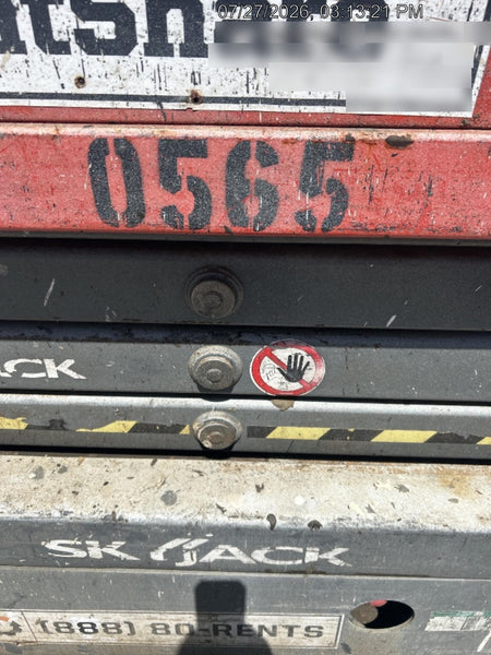 2015 Skyjack SJIII-3219 19' Scissor Lift