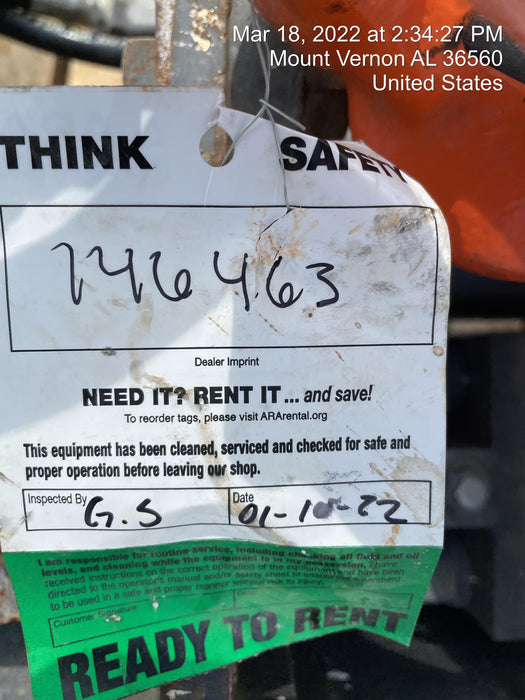 2021 MICHIGAN PNEUMATIC MP-133-ORANGE-NEP